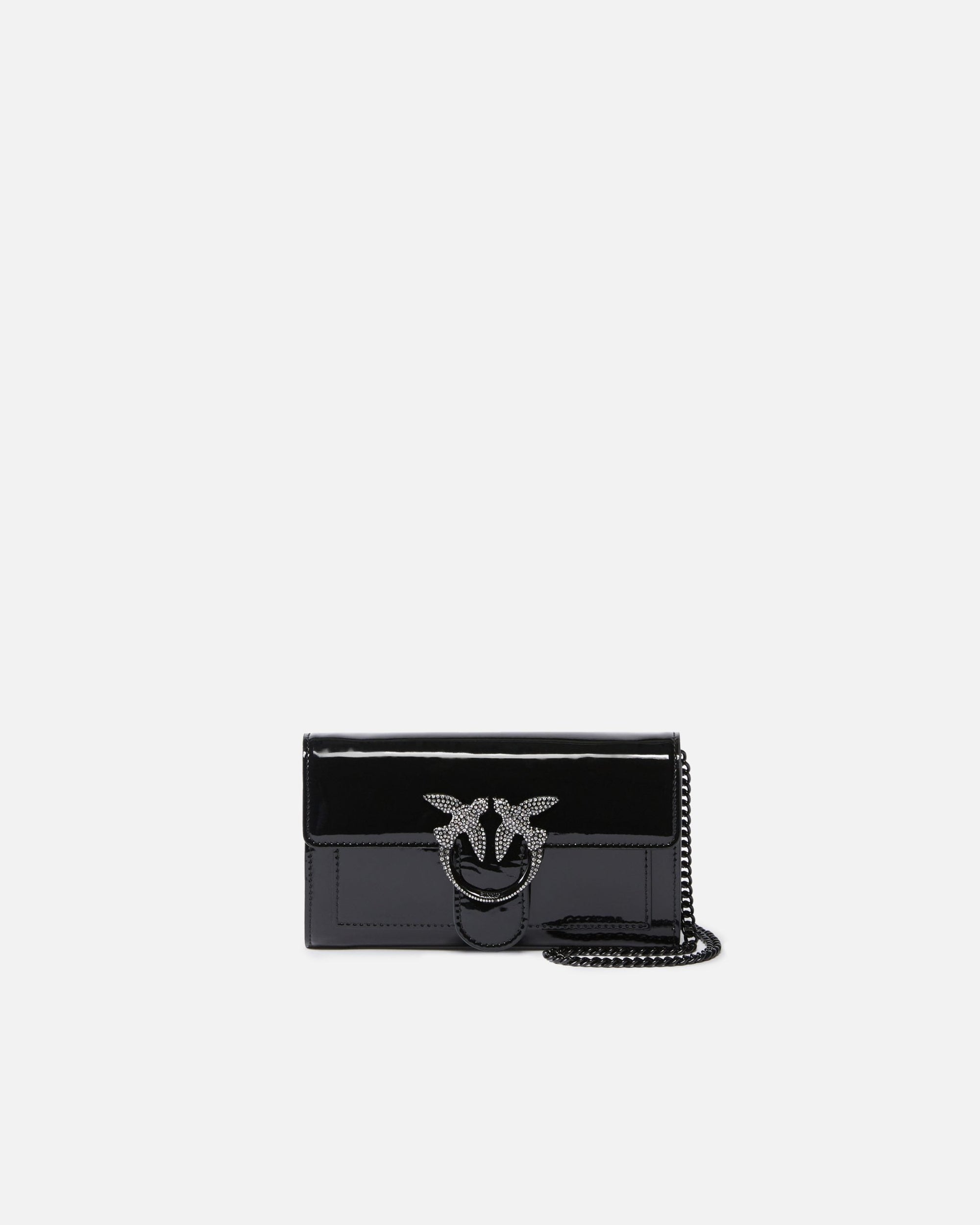 Patent wallet with shoulder strap