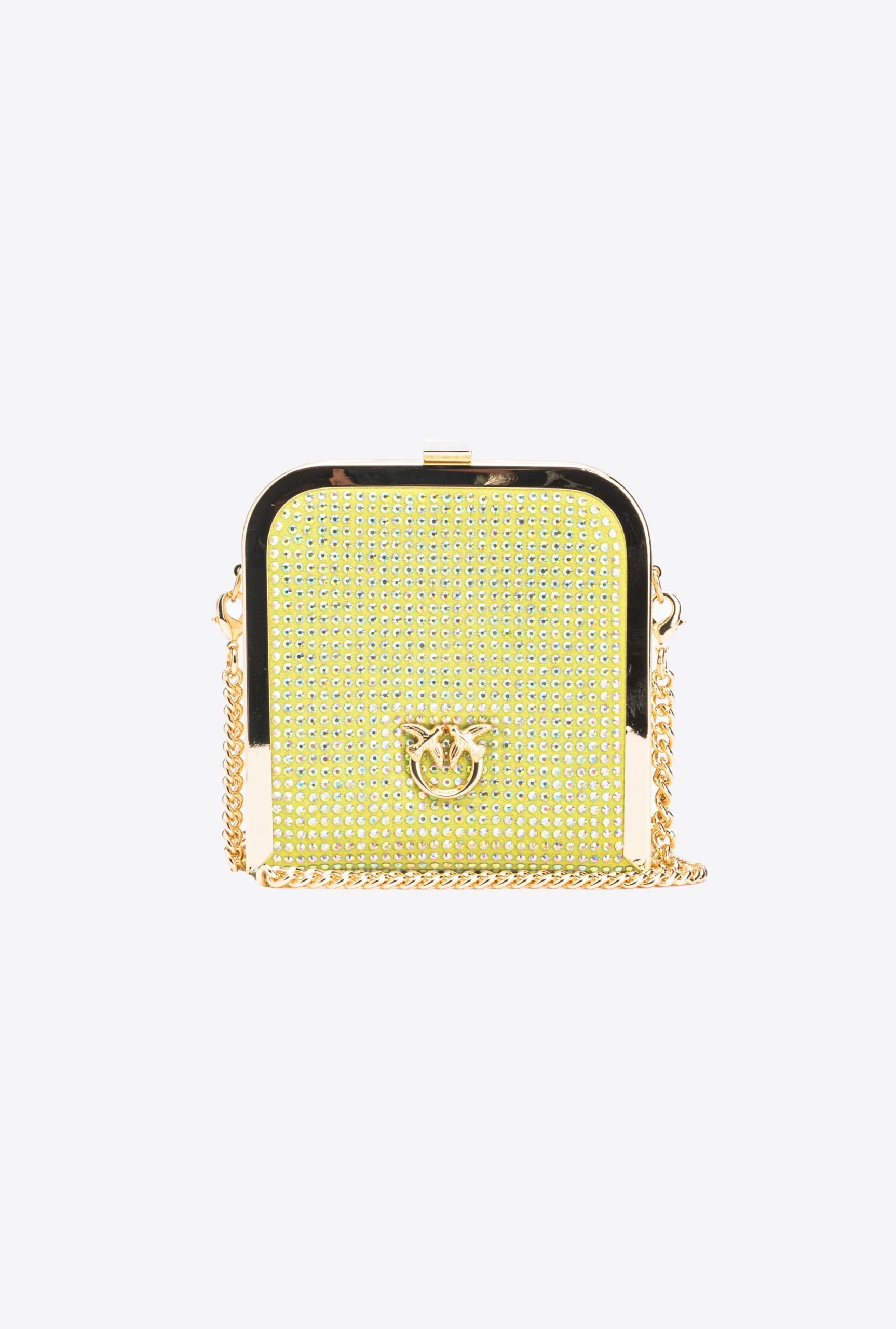 Box Clutch - Rhinestones