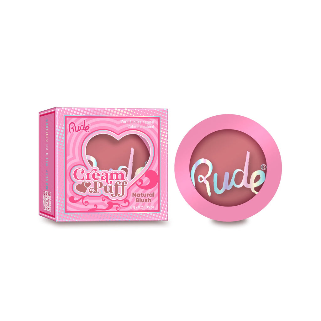RUDE Cream Puff Natural Blush