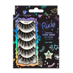 Rude Essential Faux Mink 3D Lashes 5 Multi-Pack