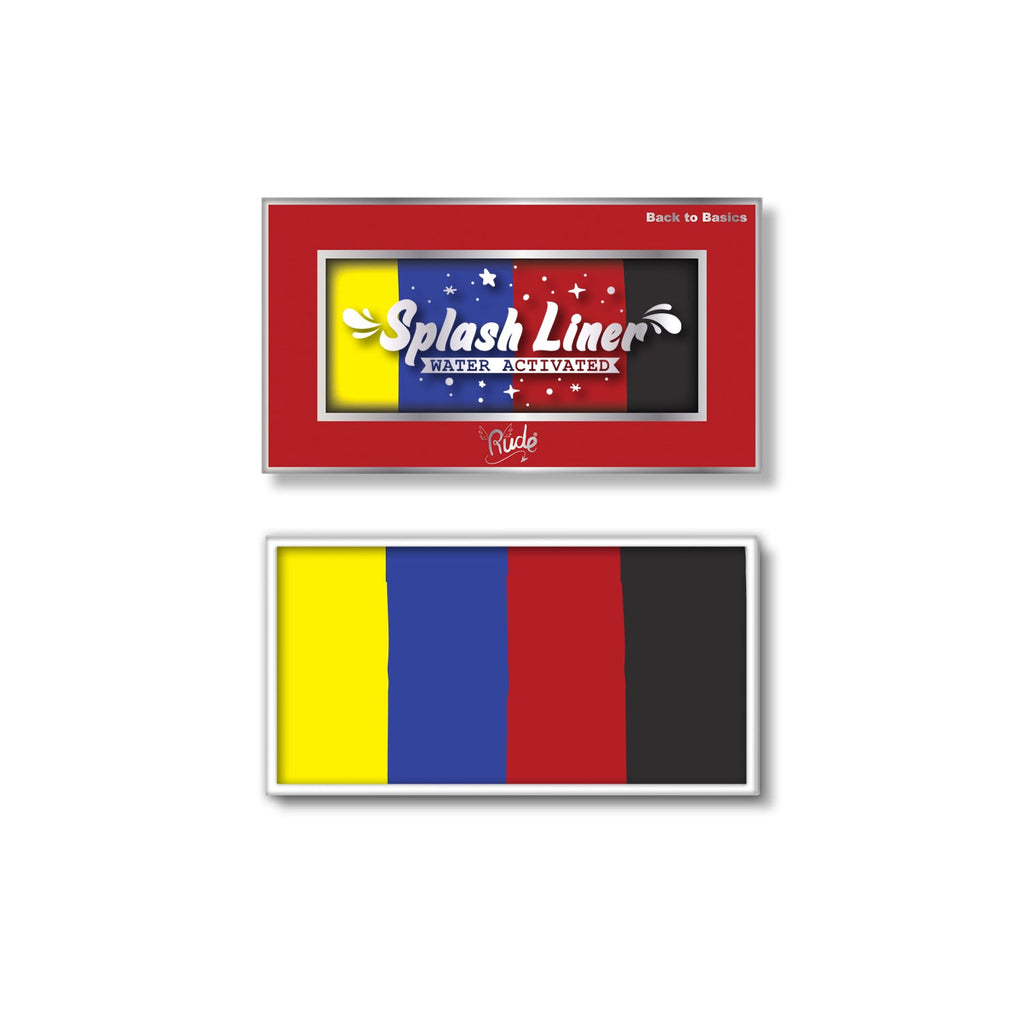 RUDE Splash Liner Water Activated Split Cake Face Body Paint