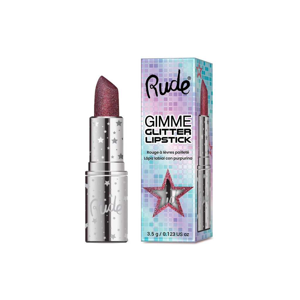 RUDE Gimme Glitter Lipstick