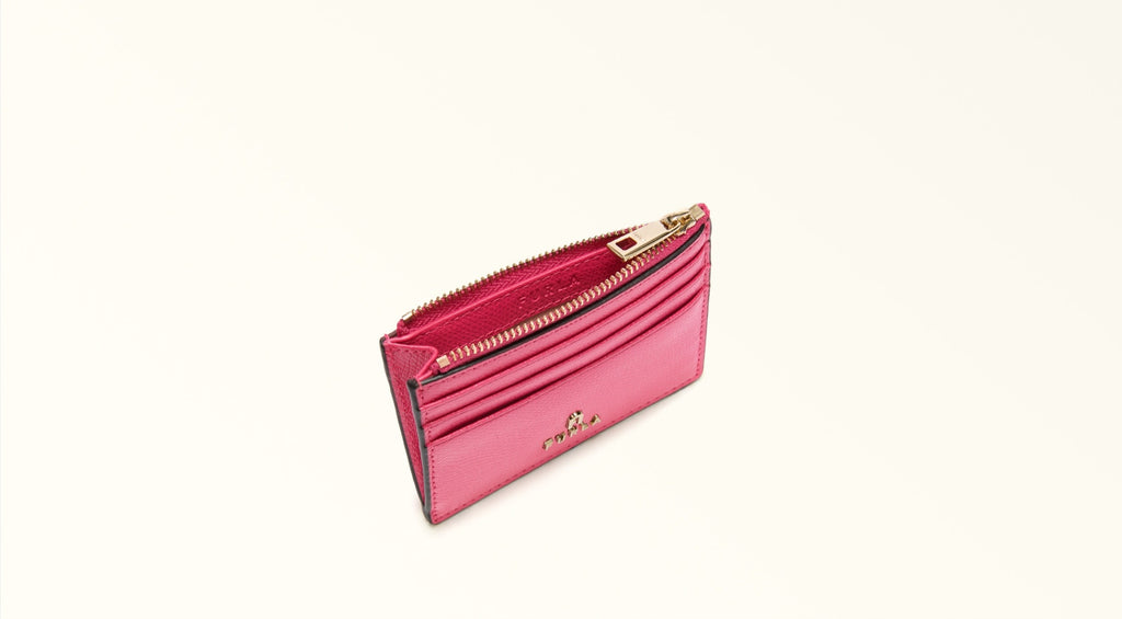 FURLA CAMELIA  ZIPPED CARD CASE