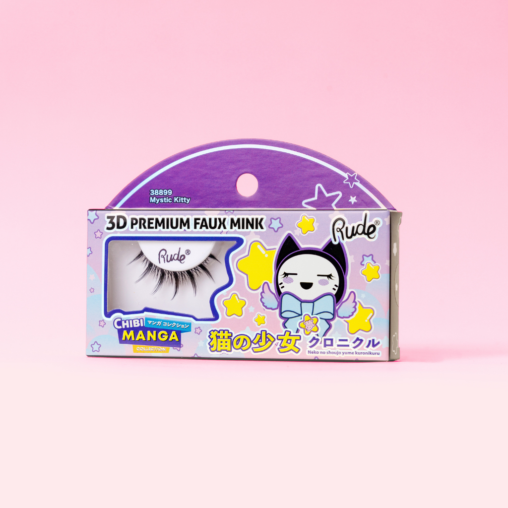 RUDE Chibi Manga 3D Premium Faux Mink Lashes